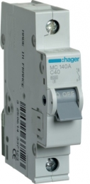 Вимикач автомат Hager MC140A С 1p 40А