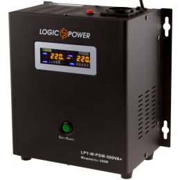 ИБП с правильной синусоидой LogicPower LPY-W-PSW-500VA+ (350W)