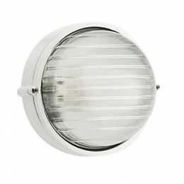 Світильник настінний скляний SOVIL круг Е27 Білий (max.100W)