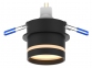 Акцентний світильник LUXEL GU10 IP20 чорний (DLD-07B)